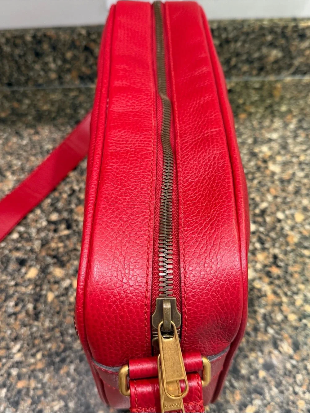 Gucci designer leather